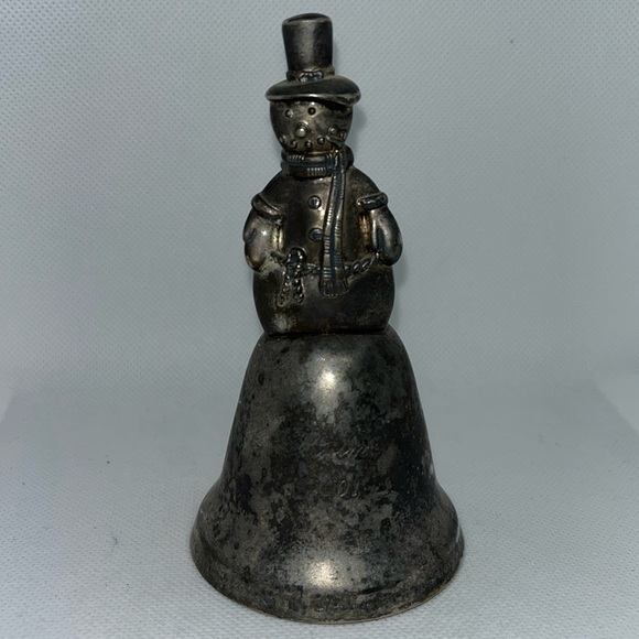Snowman silver bell 2001 - Picture 2 of 11